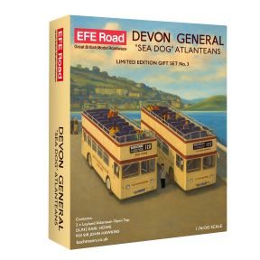 EFE E99945 Leyland Atlantean Open Top Devon General Gift Set