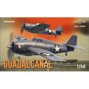 Eduard 11170 Guadalcanal Dual Combo Grumman F4F Wildcats Plastic Kit