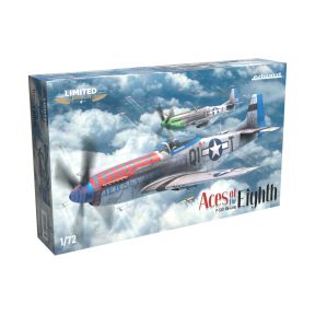 Eduard 2147 Aces of the Eighth P51D Mustang Twin Pack Plastic Kits