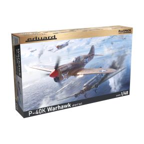 Eduard 82243 Curtiss P40K Warhawk Short Tail Profipack Edition Plastic Kit