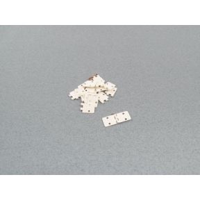 Flat Metal Pin Hinges - Mini Pack Of 10