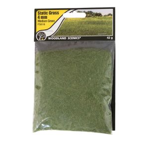 Woodland Scenics FS618 4mm Static Grass Medium Green