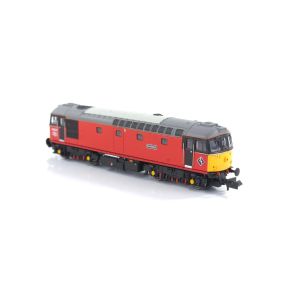 Gaugemaster GM2210601 N Gauge Class 33 33021 'Eastleigh' Parcels Red