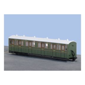 Peco GR-401A OO-9 L&B Composite Coach 1st/3rd SR Livery No 6364