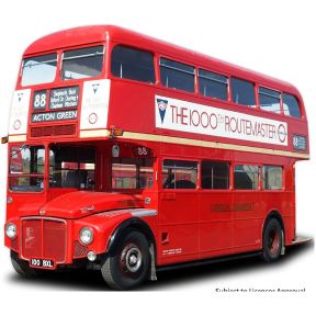 Sunstar H2943 Routemaster Bus RM1000 100 BXL London Transport Red