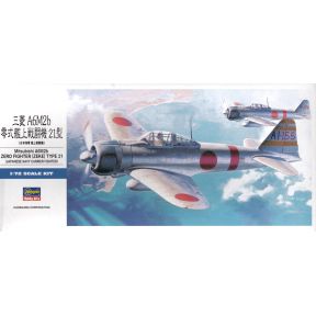 Hasegawa D21 A6M2 Zero Fighter Type 21 Plastic Kit