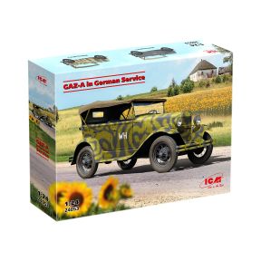 ICM 24053 GAZ-A Passenger Car German Army Plastic Kit