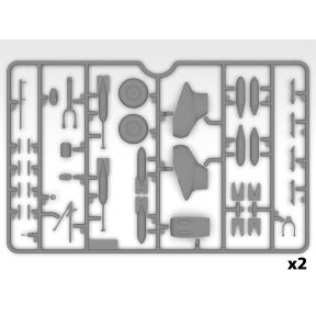 ICM 32015 Henschel Hs-123A-1 Plastic Kit