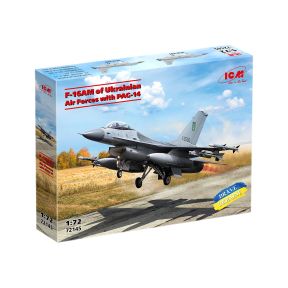 ICM 72145 F-16 Fighting Falcon Ukrainian Air Forces With PAG-14 Plastic Kit