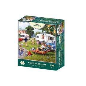 Kidicraft K33014 Caravan Holiday 1000 Piece Jigsaw Puzzle