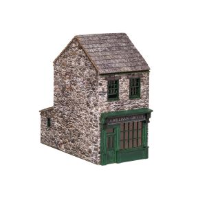 Scale Model Scenery KX066 OO Gauge Period Terraced Shop Laser Cut Kit