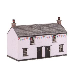 Scale Model Scenery KX074 OO Gauge Workers Cottages Laser Cut Kit