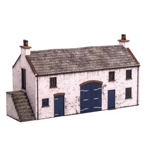 Scale Model Scenery KX087 OO Gauge Coach House & Stables Laser Cut Kit