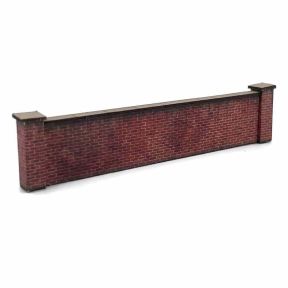 Scale Model Scenery KX107A OO Gauge 5ft Modular Wall Vic Red Brick Laser Cut Kit