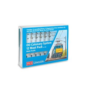 Peco LC-100 OO Gauge Catenary System Startup Pack