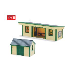 Peco LK-16 OO Gauge Platform Shelter & Hut