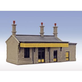 Peco LK-217 OO Gauge West Bay Station Building Laser Cut Kit