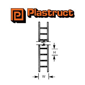 Plastruct Ladder Sections - Various sizes to choose