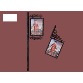 Scale Model Scenery LX250 OO Gauge Pub Signs Laser Cut Kit