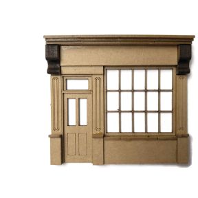 Scale Model Scenery LX464 OO Gauge Period Shop Front Laser Cut Kit