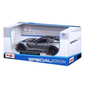 Maisto M31516 Chevrolet Corvette Grande Sport 2017 Silver Diecast Model