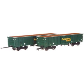 Dapol 4F-025-018 OO Gauge MJA Bogie Box Wagon Freightliner Heavy Haul 502037 And 502038
