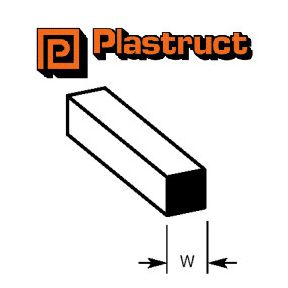 Plastruct Square Rod - Various sizes to choose