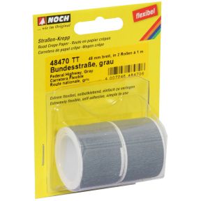 Noch N48470 TT Gauge Grey Road 1 Metre