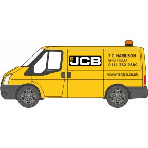 Oxford Diecast NFT027 N Gauge Ford Transit Mk5 JCB