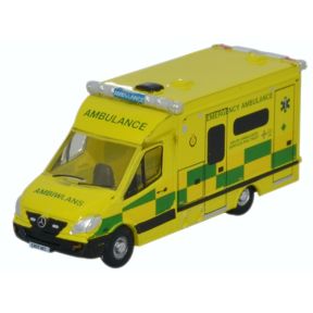 Oxford Diecast NMA001 N Gauge Mercedes Ambulance Wales