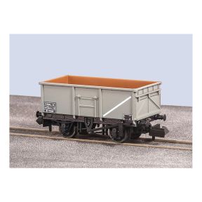 Peco NR-1000B N Gauge BR 16 Ton Steek Mineral Wagon Unfittted BR Grey