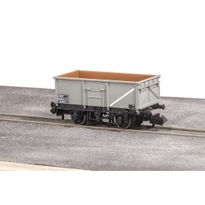 Peco NR-1001B N Gauge BR 16 Ton Mineral Wagon MCO BR Grey Unfitted