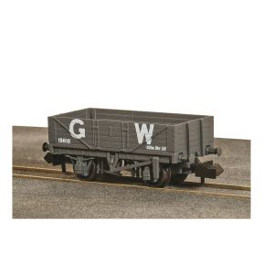 Peco NR-5000W N Gauge 5 Plank Wagon GW Grey