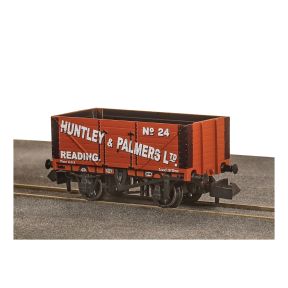 Peco NR-7010P N Gauge 9ft 7 Plank Open Wagon Huntley And Palmers No.24