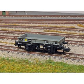 Peco NR1100B N Gauge BR Pig Iron Wagon BR Grey