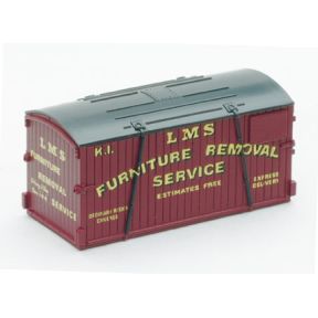 Peco NR-207 N Gauge Containers Furniture Removals GWR & LMS Removals