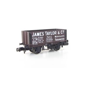 Peco NRC038 N Gauge 7 Plank Wagon James Taylor & Co. CMC Exclusive