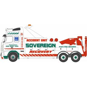 Oxford Diecast NVOL02REC N Gauge Volvo Recovery Truck Sovereign Recovery