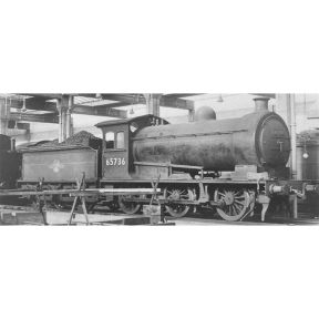 Oxford Rail OR76J26003 OO Gauge LNER J26 0-6-0 65736 BR Black Early Crest