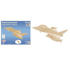 Quay P098 Eurofighter Typhoon Woodcraft Construction Kit