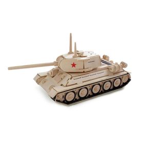 Quay P175 T-34 Tank Woodcraft Construction Kit