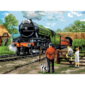 Royal And Langnickel PAL15 Steam Train Paint By Numbers
