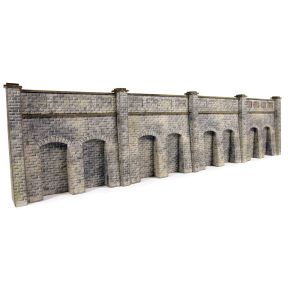 Metcalfe PN144 N Gauge Retaining Wall Stone Card Kit