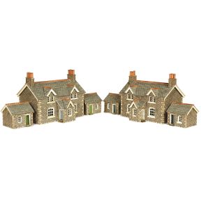 Metcalfe PN155 N Gauge Workers Cottages Card Kit