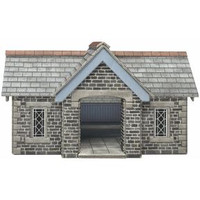 Metcalfe PN916 N Gauge Little Cardleywick Station Shelter Card Kit