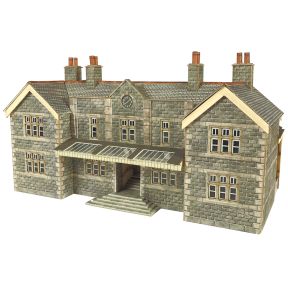 Metcalfe PN920 N Gauge Mainline Booking Hall Card Kit