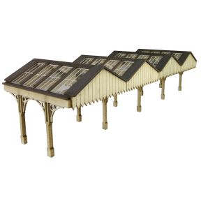 Metcalfe PN940 N Gauge Platform Canopy Card Kit