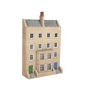 Metcalfe PN973 N Gauge Low Relief Georgian Town House Card Kit