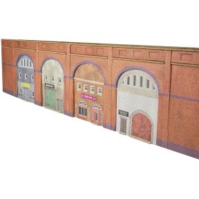 Metcalfe PN980 N Gauge Railway Arches Card Kit