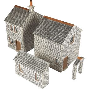 Metcalfe PO259 OO Gauge Crofters Cottage Card Kit